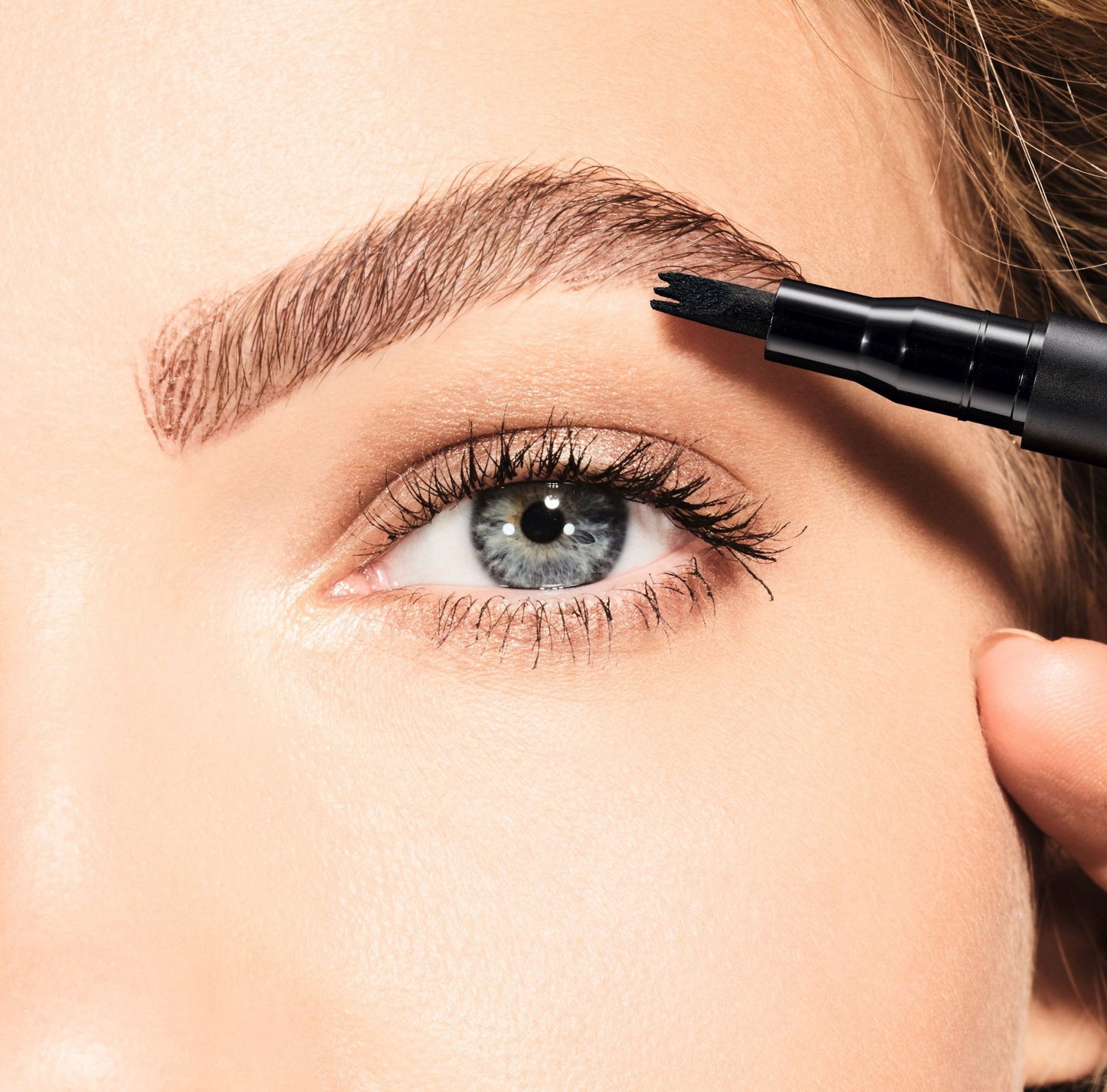 2 Penne per sopracciglia con punta a forchetta Impermeabile, Liquid Tattoo Penna