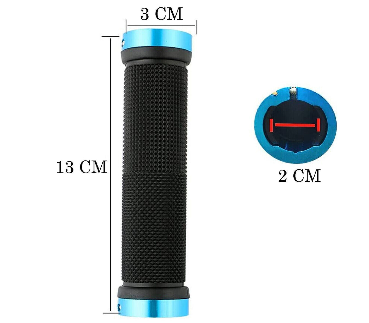 Gummi-Fahrradgriffe MTB City Bike Lenker Rutschfeste Griffe