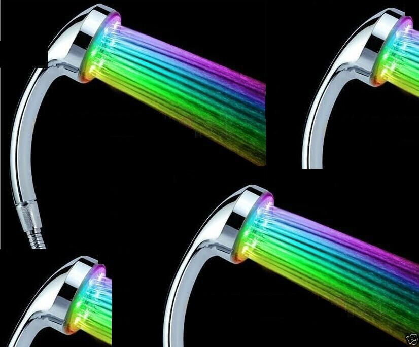 MEHRFARBIGE LED-BRAUSARMMISCHER, 7 FARBEN, CHROMOTHERAPIE-DUSCHKOPF 