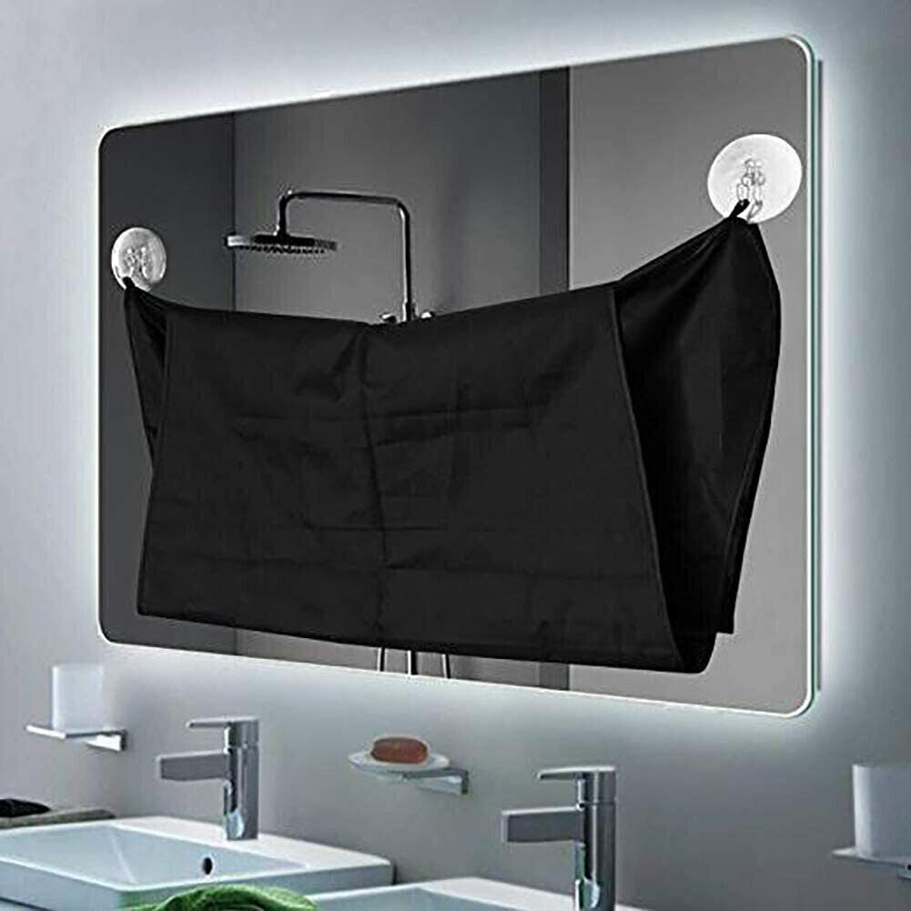 MANTELLO TELO GREMBIULE PER TAGLIO CATTURA BARBA CAPELLI BAFFI VENTOSE SPECCHIO