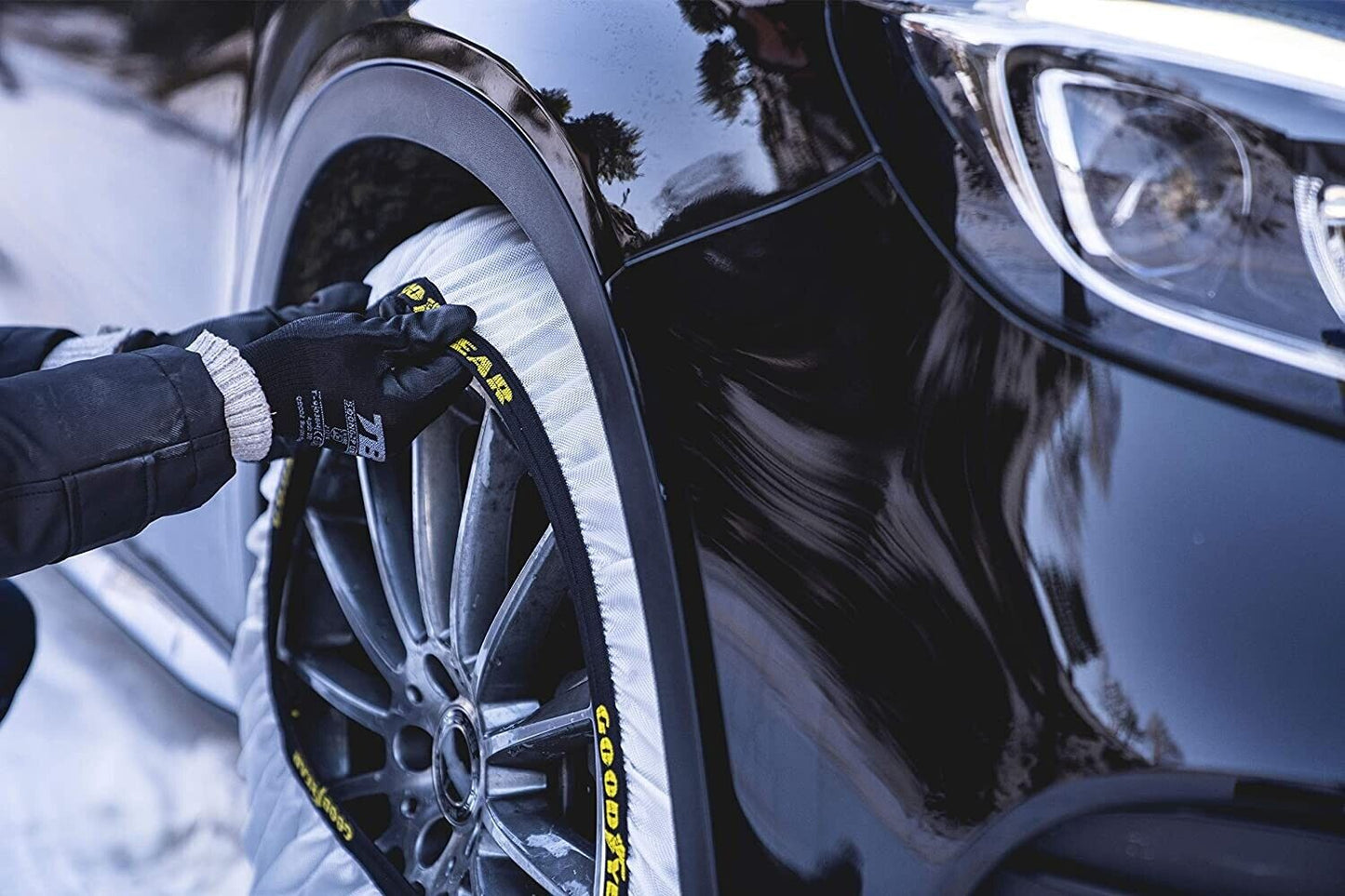 Goodyear GOD8015 Catene da Neve Tessile Ultra Grip, XL, Set di 2 TAGLIA XL