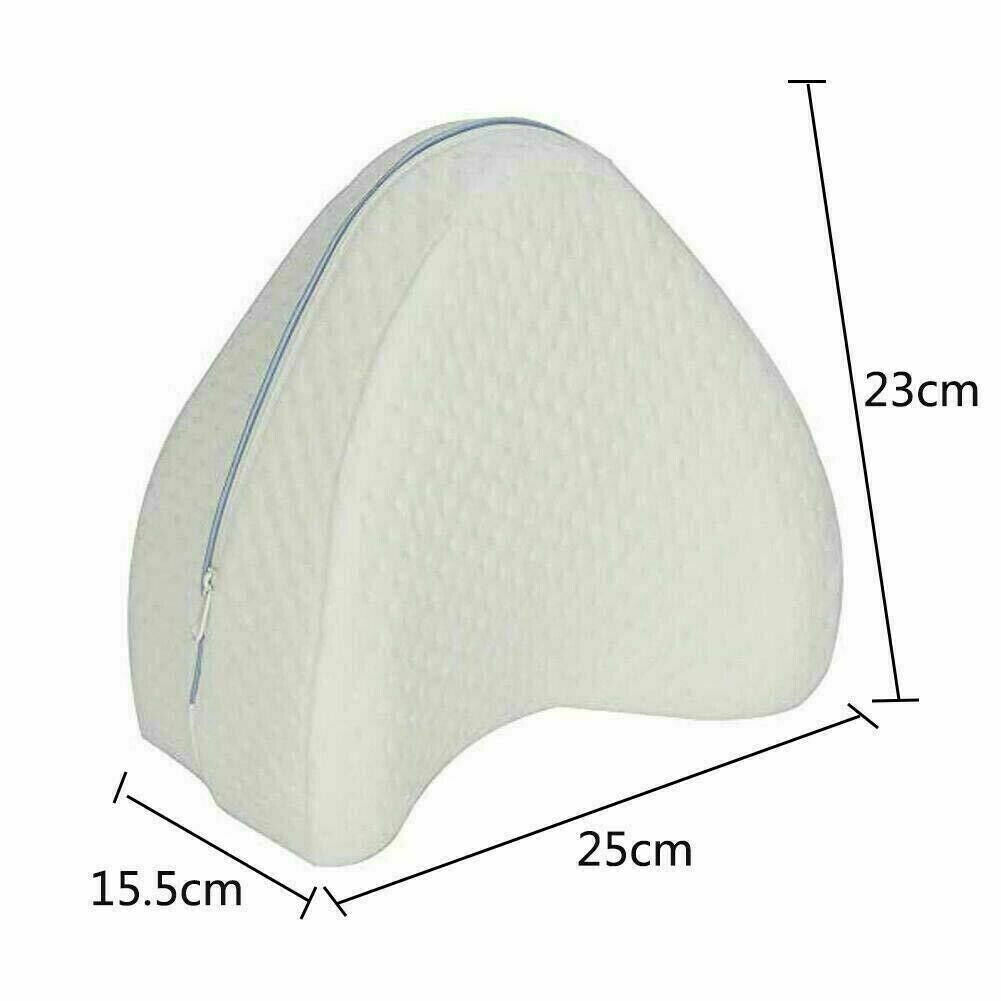 LEG PILLOW CUSCINO PER GAMBE MEMORY FOAM SUPPORTO ORTOPEDICO GINOCCHIA SCHIENA