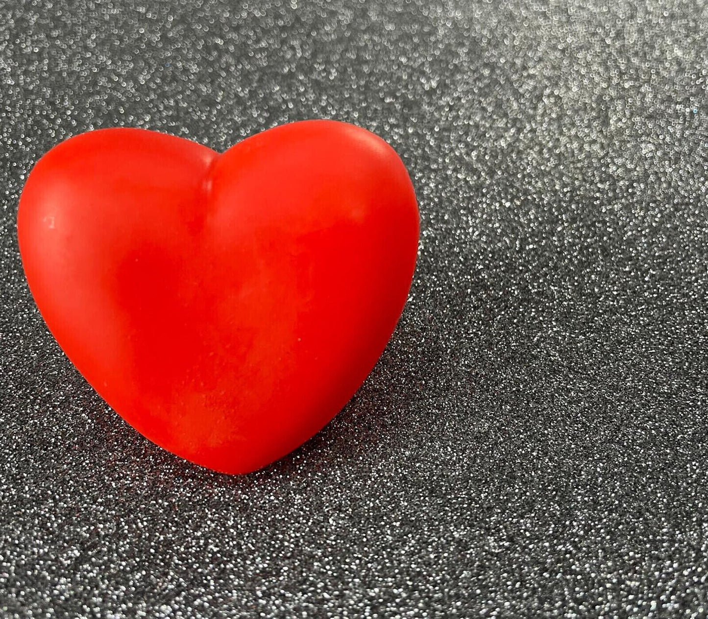 Mini-LED-Tischlampe, rotes Herz, batteriebetrieben, Mini-Nachtlicht, ABS 