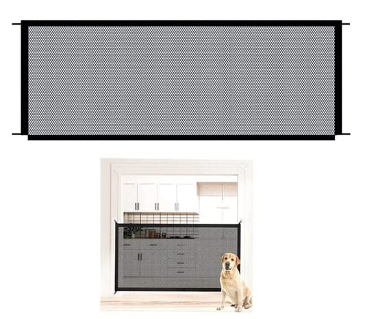 Divisorio Per Cani Animali Domestici Bambini Rete Recinto Interno Casa 110x72