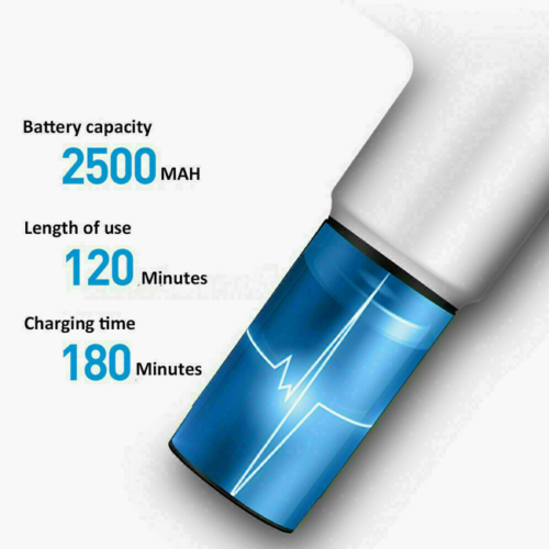 TRAGBARES FASZIALPISTOLE-MASSAGER FÜR GESICHT, RÜCKENMUSKELN, BAUCHSCHMERZEN 