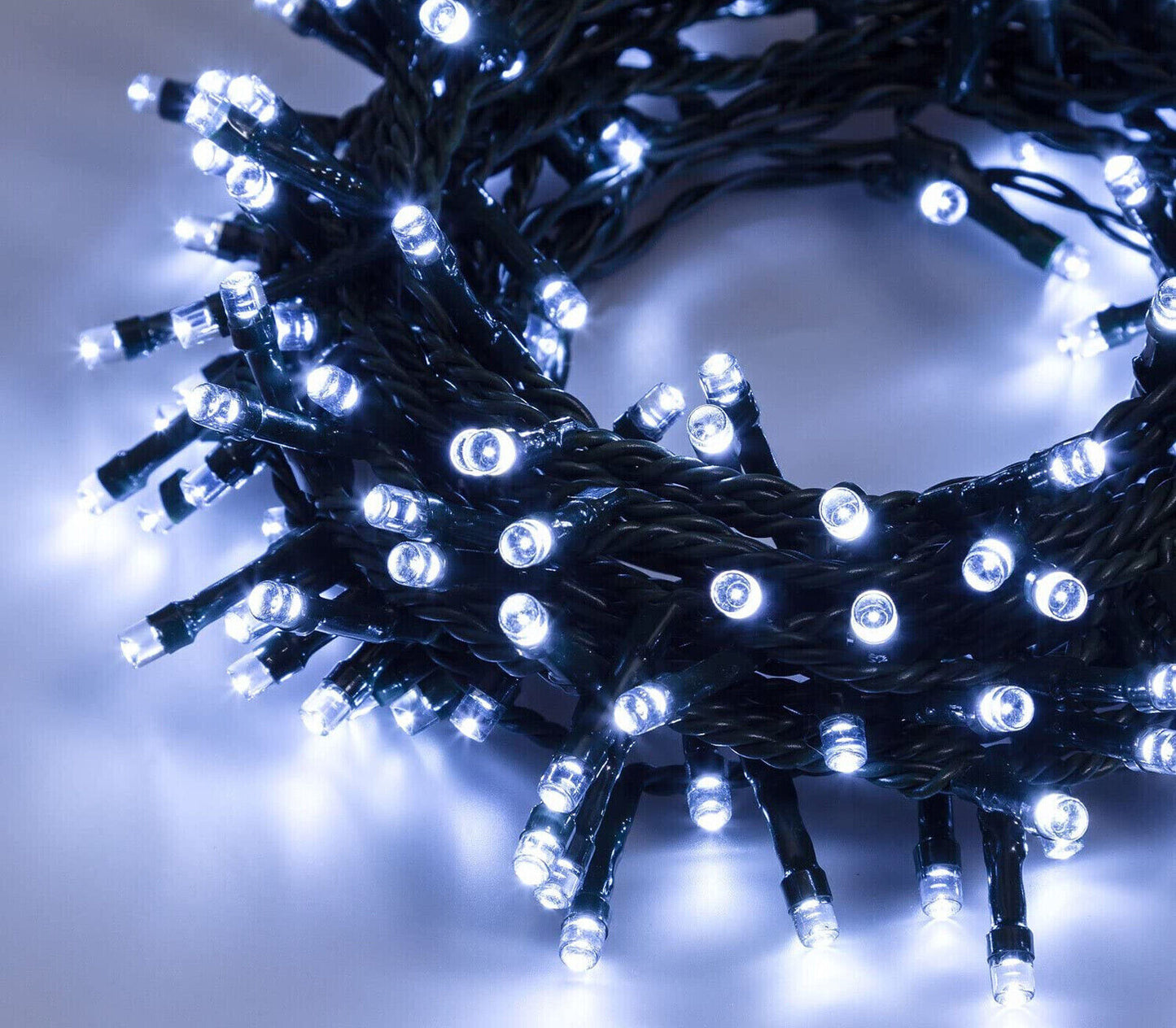 Luci Per Albero Di Natale 400LED Minilucciole 30MT Catena Luminosa Luce Fredda