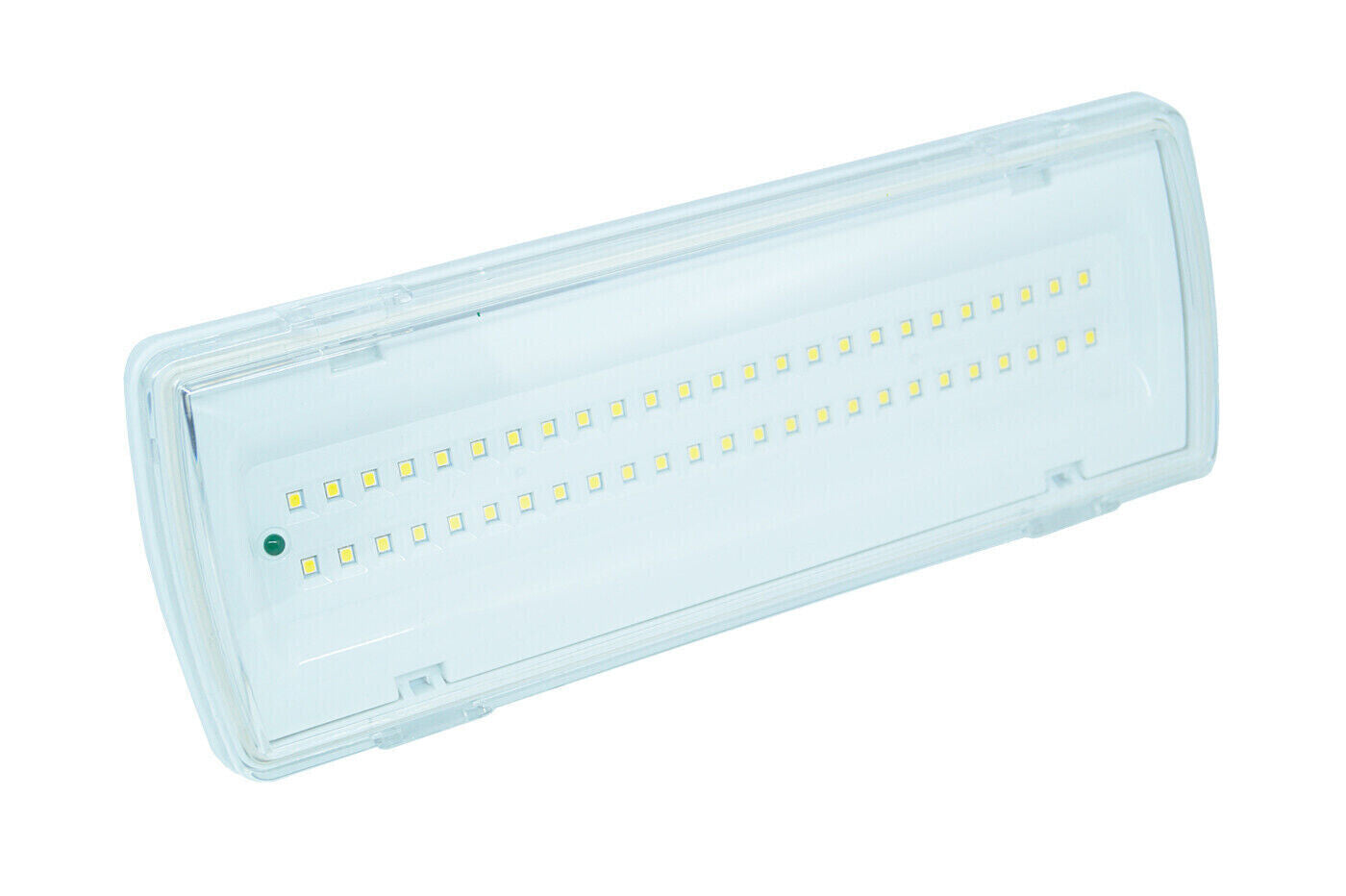 Lampada di Emergenza 50 LED Parete Incasso 4W Luce Fredda 406 Lumen