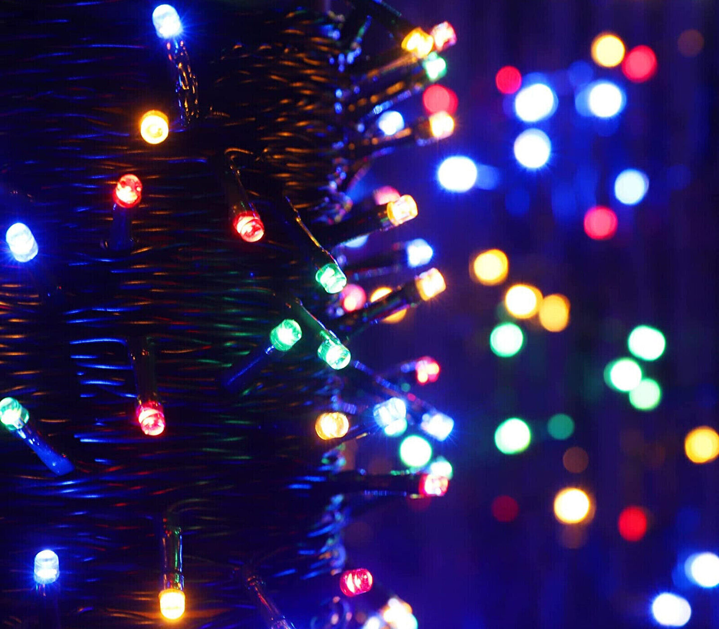 Weihnachtsbaumbeleuchtung 500LED Minilucciole RGB 35MT Weihnachtslichterkette