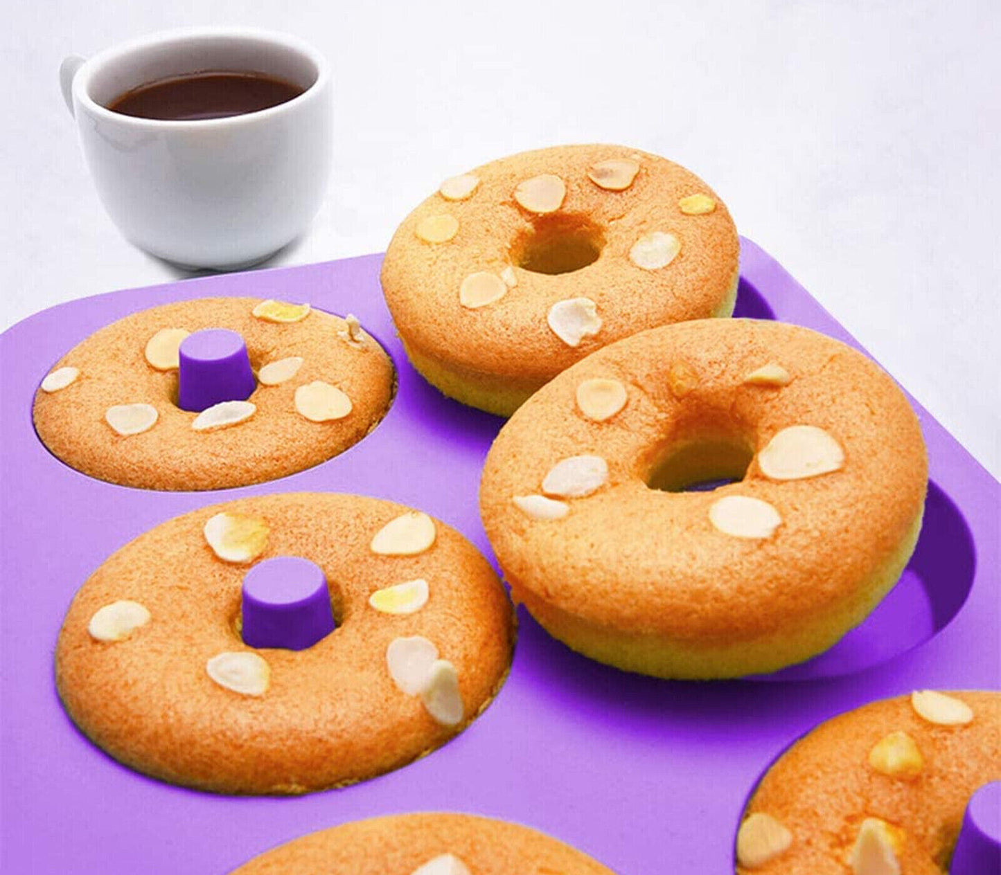 Stampo Per Ciambelle In Silicone 3pz Stampo Per Dolci Antiaderente Colorato