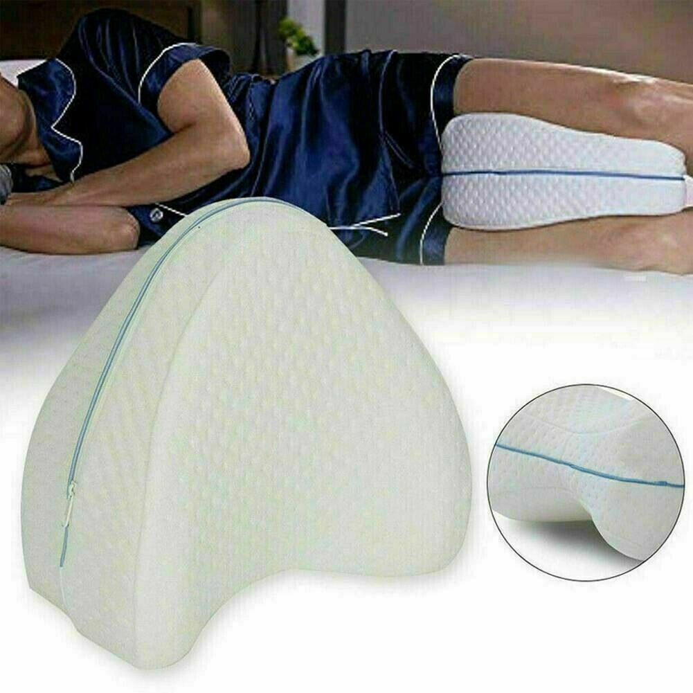 LEG PILLOW CUSCINO PER GAMBE MEMORY FOAM SUPPORTO ORTOPEDICO GINOCCHIA SCHIENA