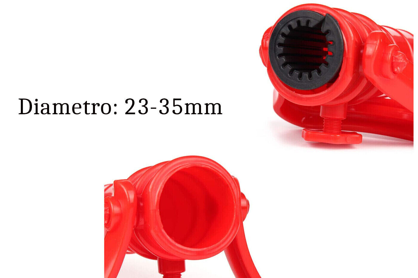 Schirmpfahl, 42 cm, Schneckenstütze, Universalbasis, drehbare Spitze 