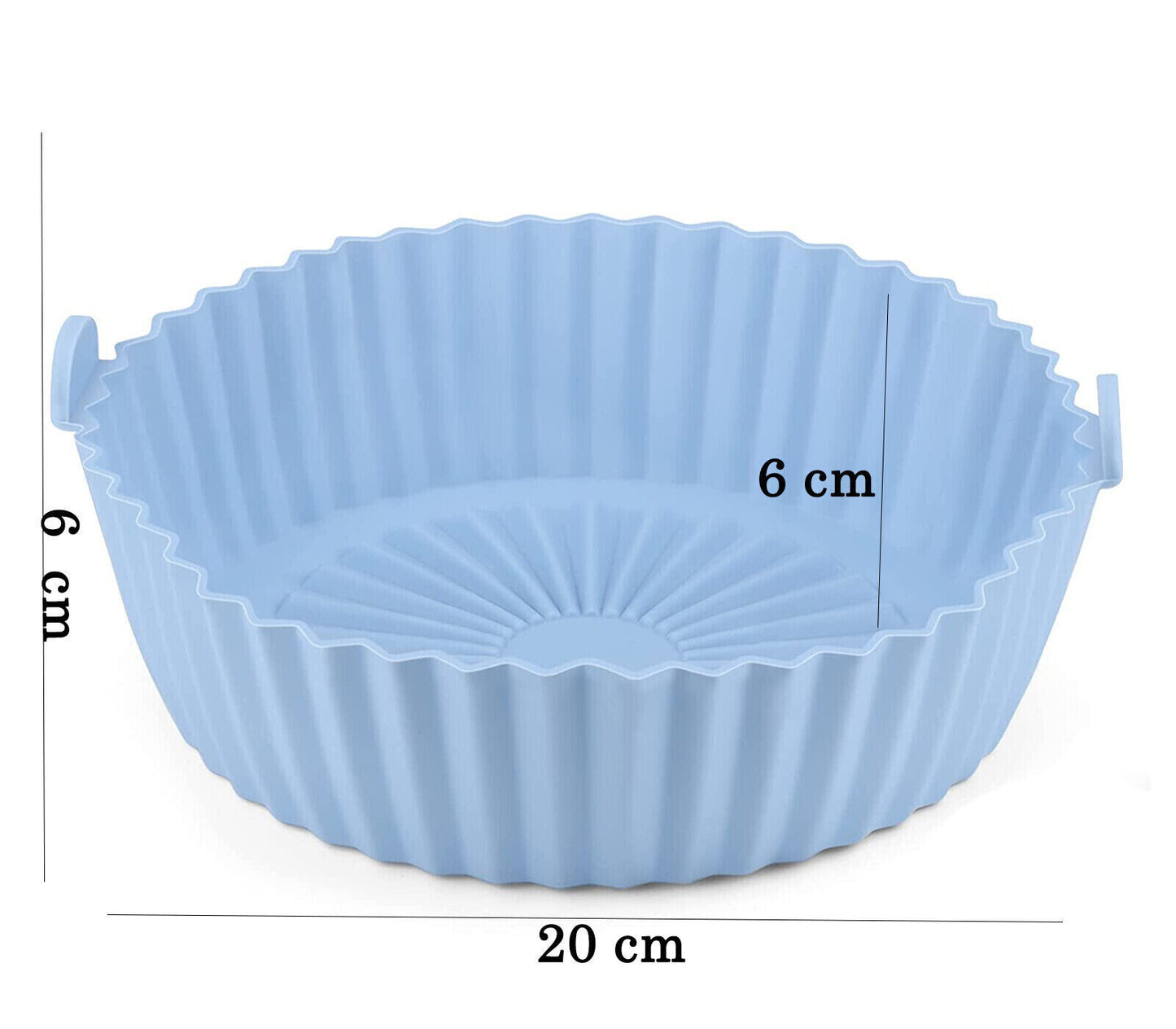 Cestello Per Friggitrice Ad Aria Teglia Da Forno In Silicone Stampo Torte Cucina