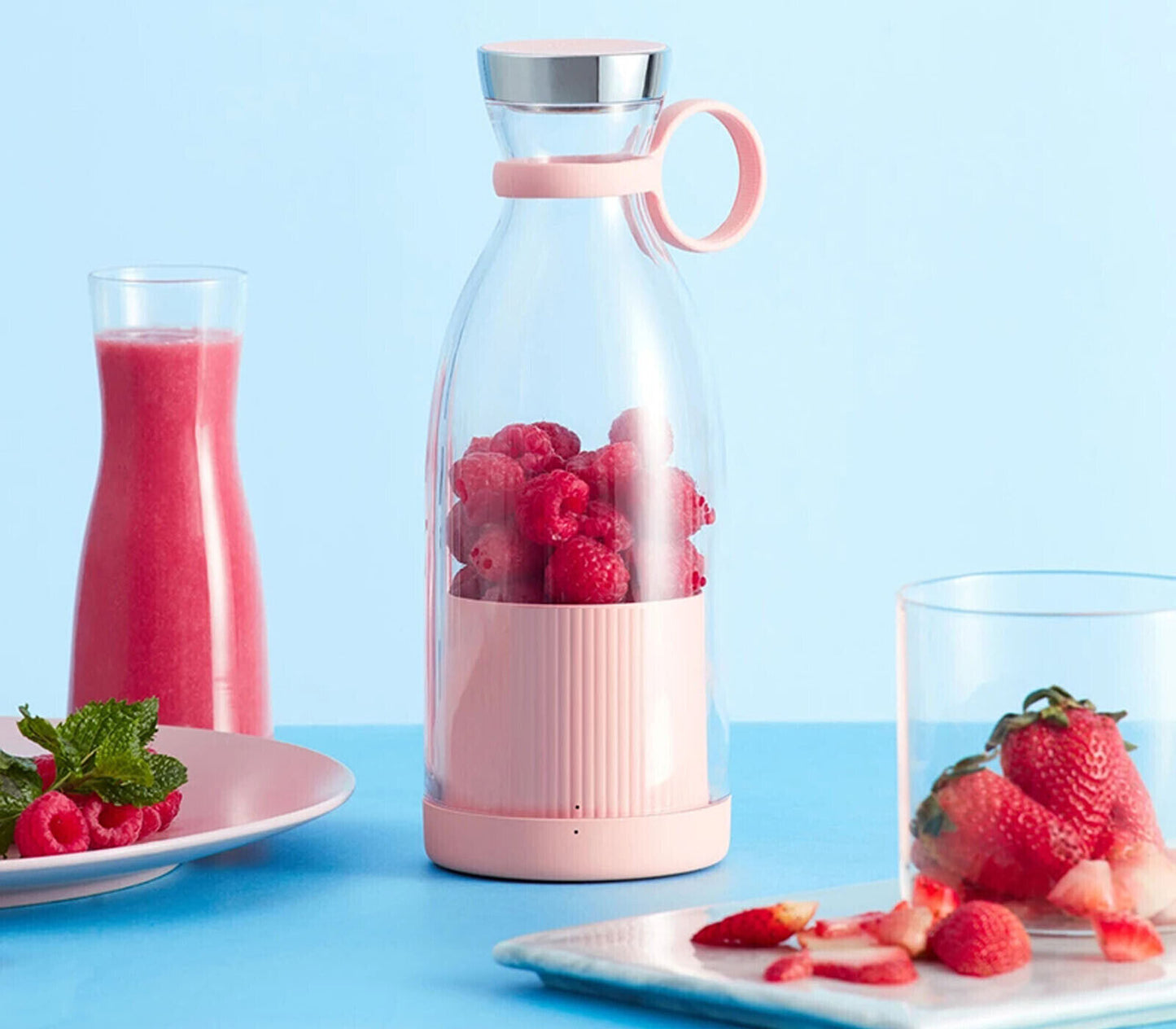 Tragbarer Mini-USB-Mixer, Reise-Fruchtsaft-Smoothie-Mixer, 300 ml 