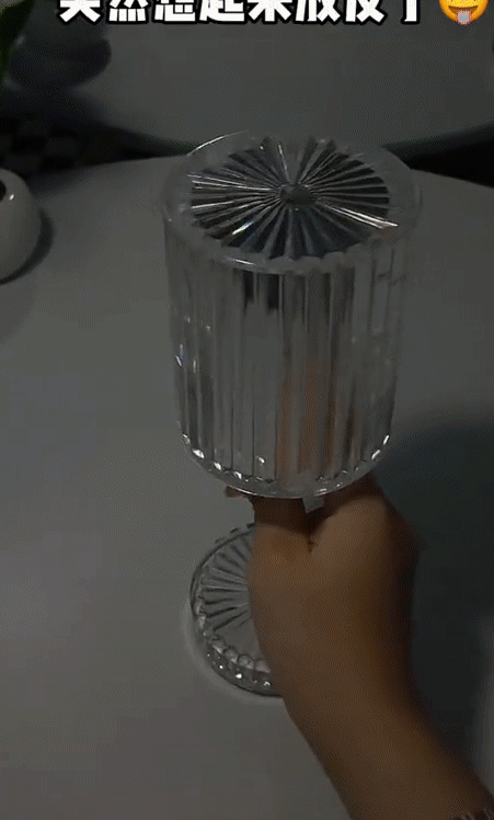 Lampada da tavolo a LED diamantata con 16 colori